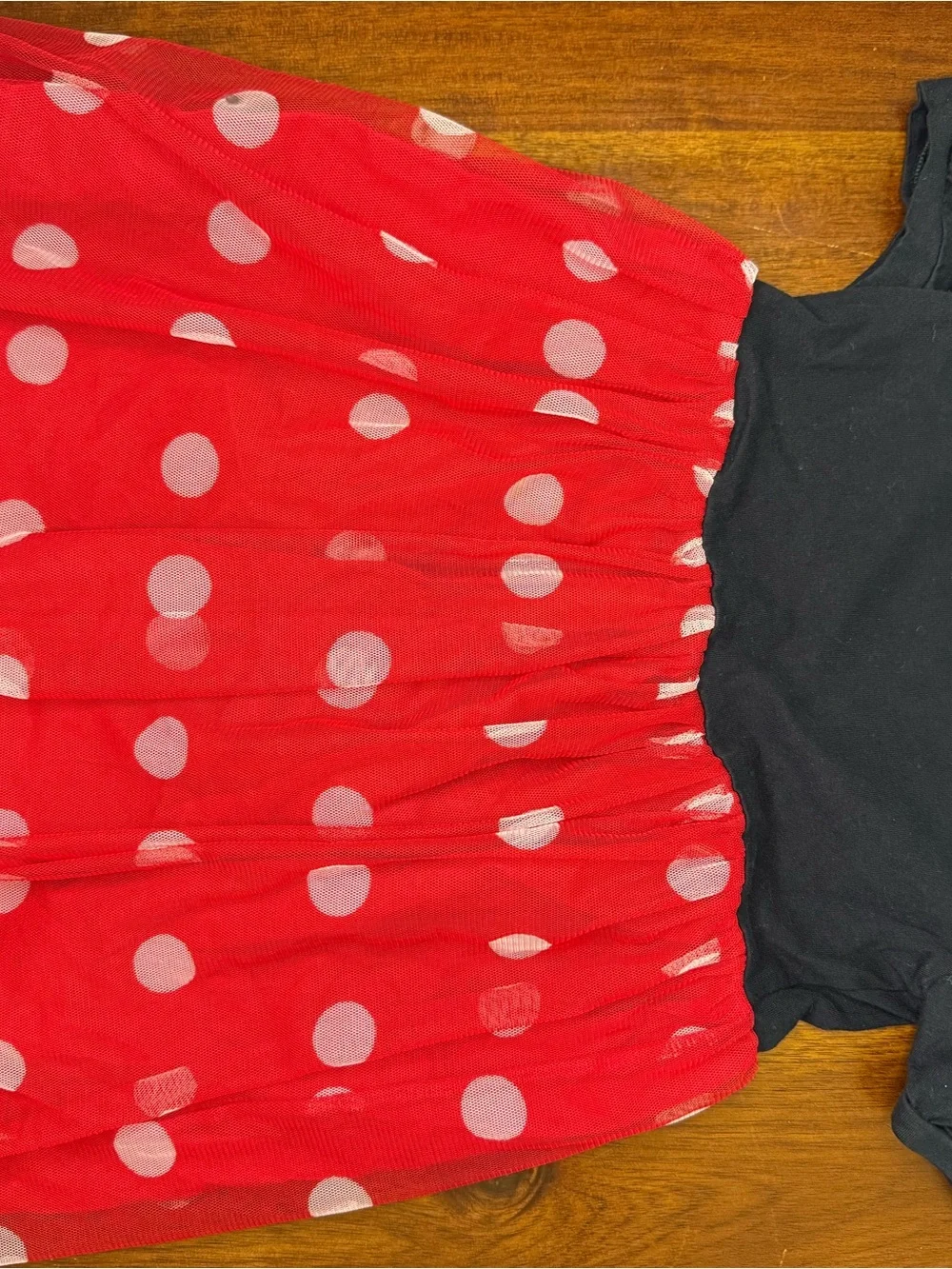 GAP Black & Red Polka Dot Minnie Dress